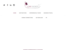 Tablet Screenshot of loiresecrets.com